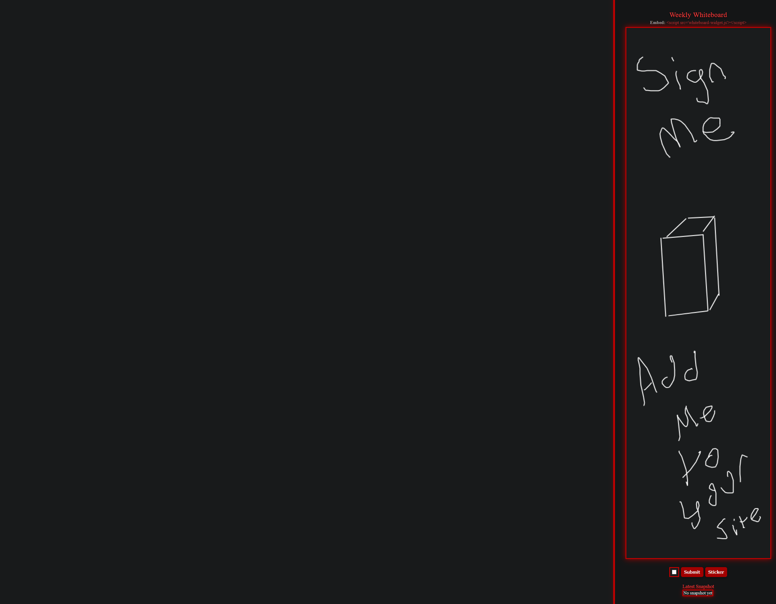 Panel Whiteboard Screenshot